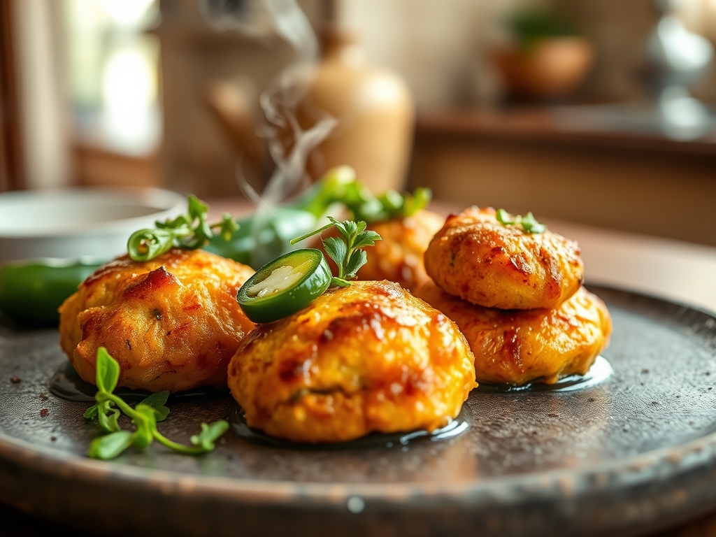 Croquetas de jalapeño y queso