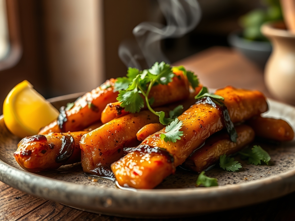 Fajitas de ternera sibilantes