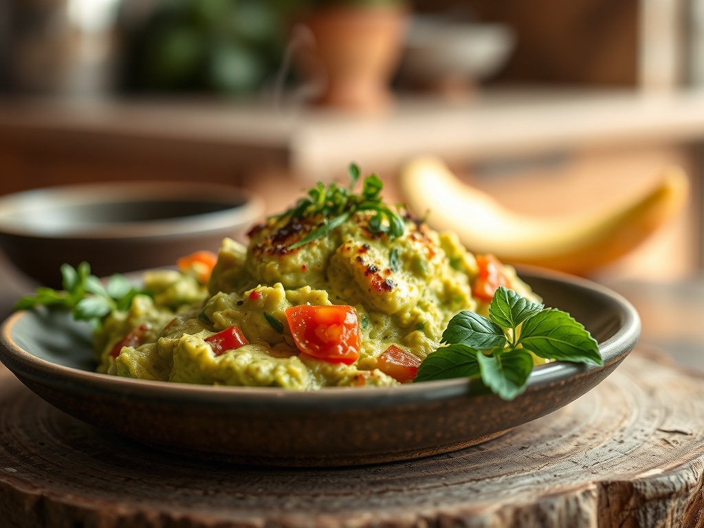 Guacamole con chile serrano