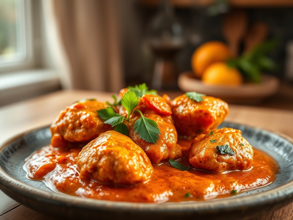 Pollo Tikka Masala naranja