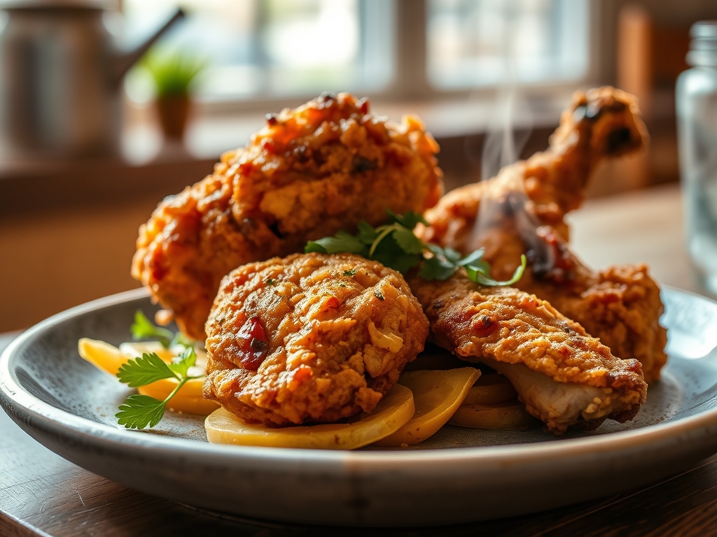 Pollo frito extra crujiente