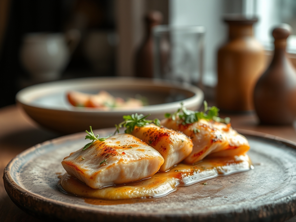 Salmón con costra de especias