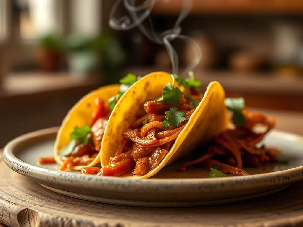 Tacos de chili picante