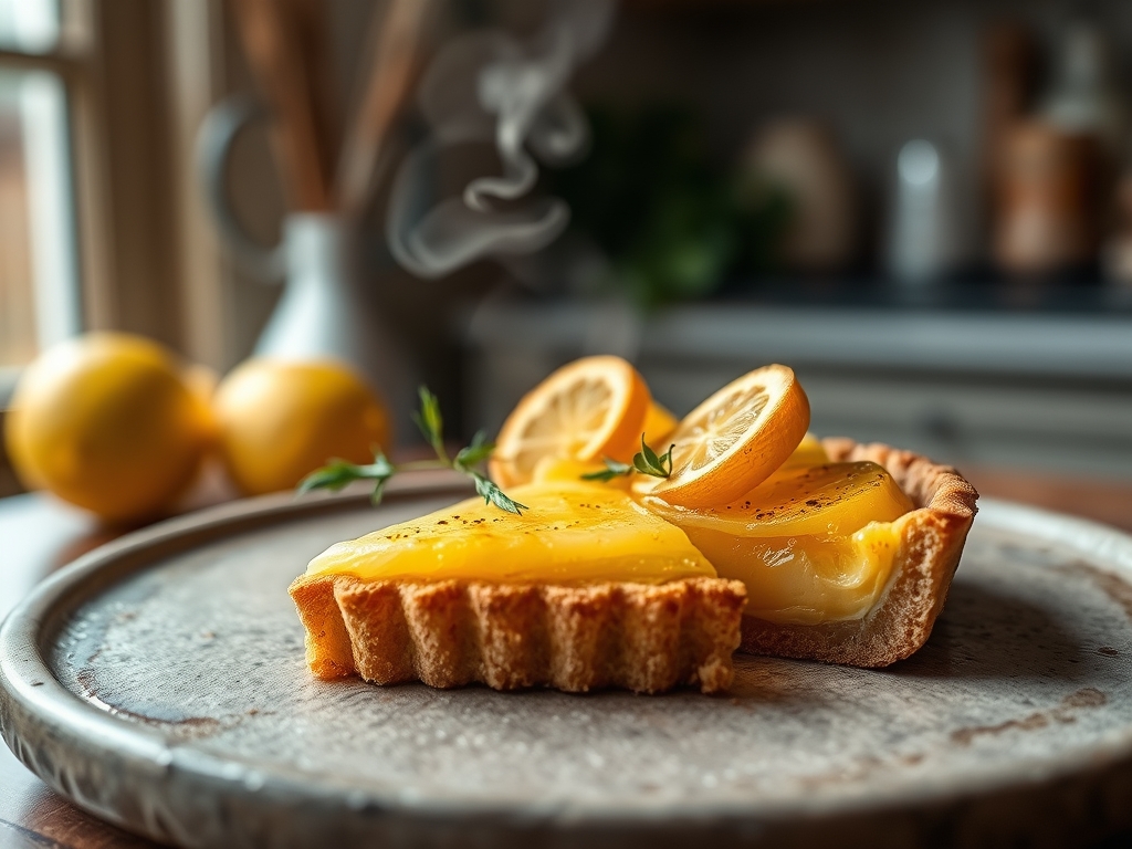 Tarta de limón ácida extrema