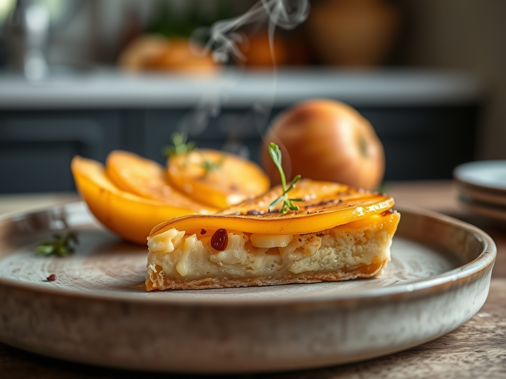 Tarta de manzana especiada