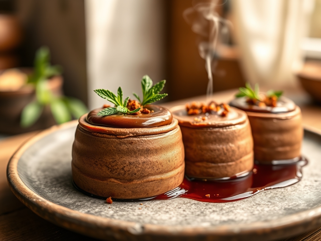 Mousse de chocolate con chile