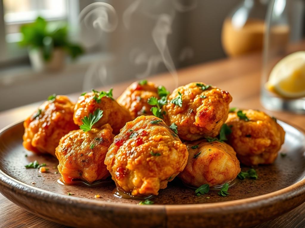 Nuggets de pollo picantes