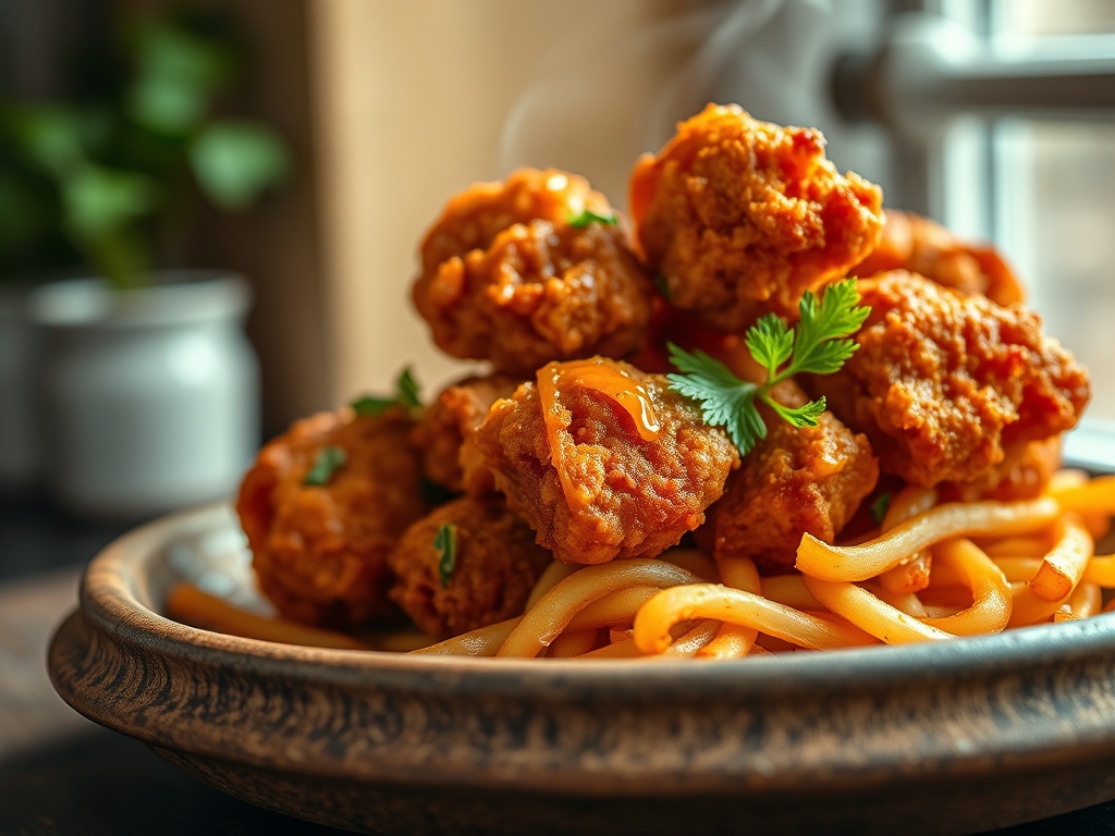 Pollo frito coreano (KFC)